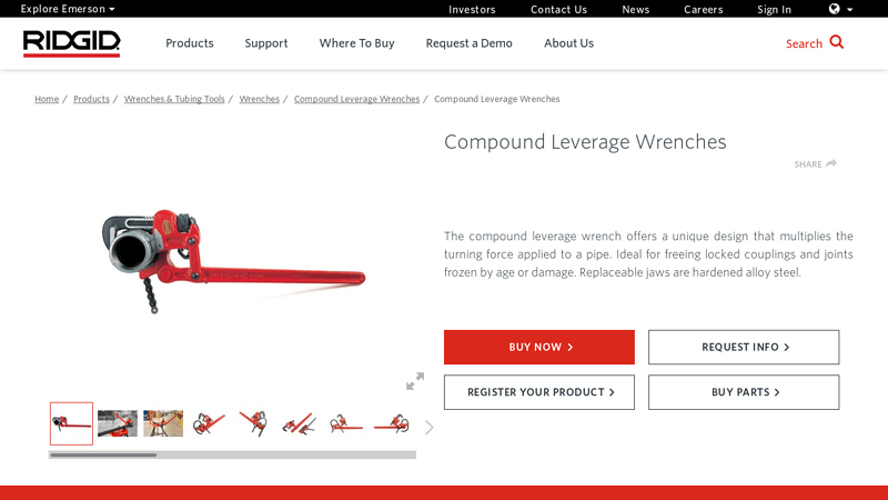 Compound Leverage Wrenches
