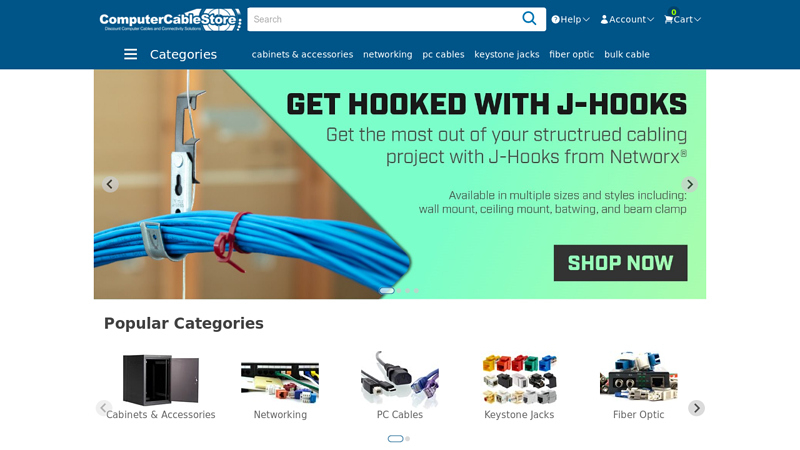 Computer Cable Store: Cables, Adapters, Fiber, Network Add