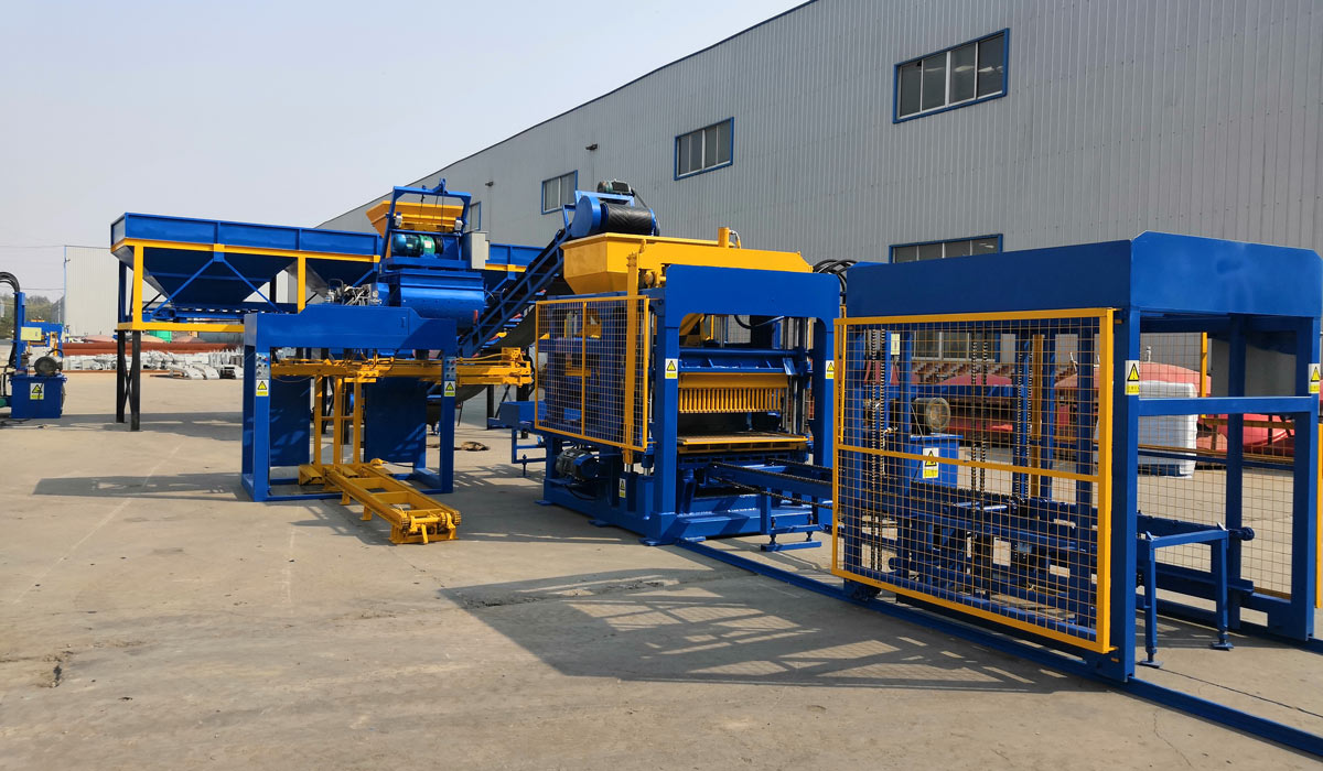 Concrete Block Machine