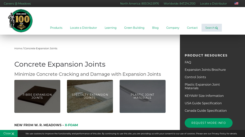 Concrete Expansion Joints