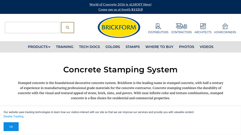 Concrete Stamping System