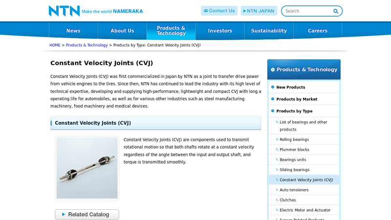 Constant Velocity Joints (CVJ)