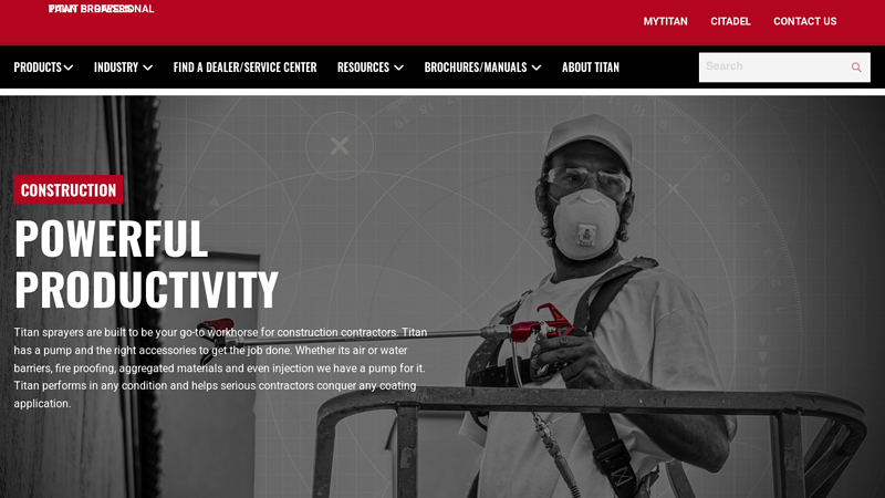 Construction Sprayers