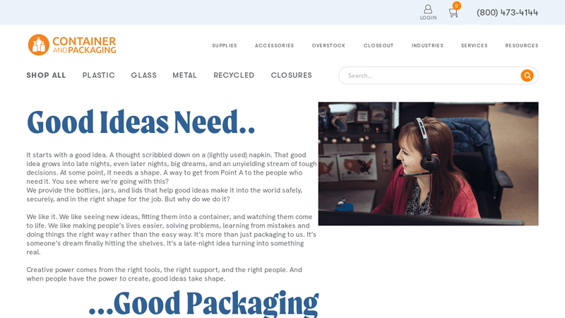 Container and Packaging