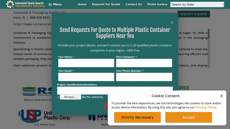 Container & Packaging Supply, Inc.