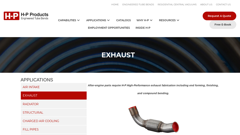 Contract & Private Label Exhaust System Manufacturing