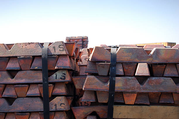 Copper ingots