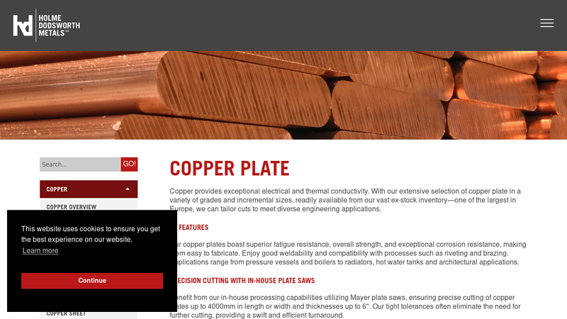 Copper Plate