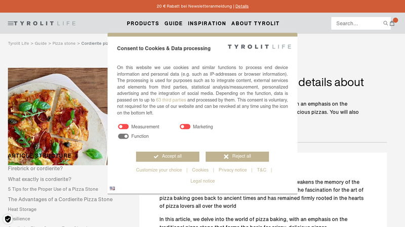 Cordierite pizza stone – All details about the material