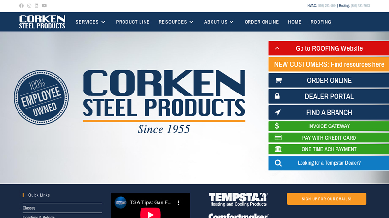 Corken Steel Products