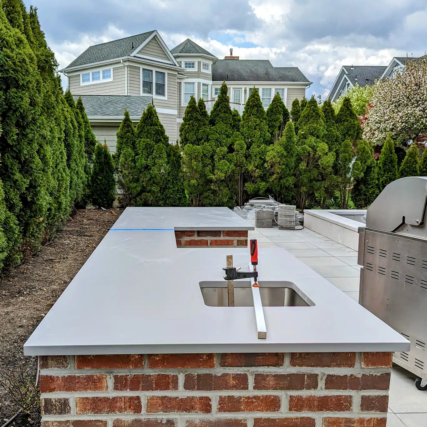 Countertop Template, Fabrication, Installation