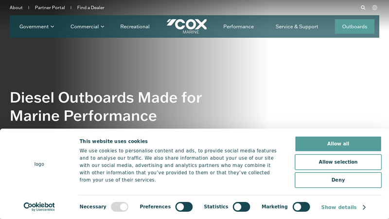 Cox Marine Diesel Outboards