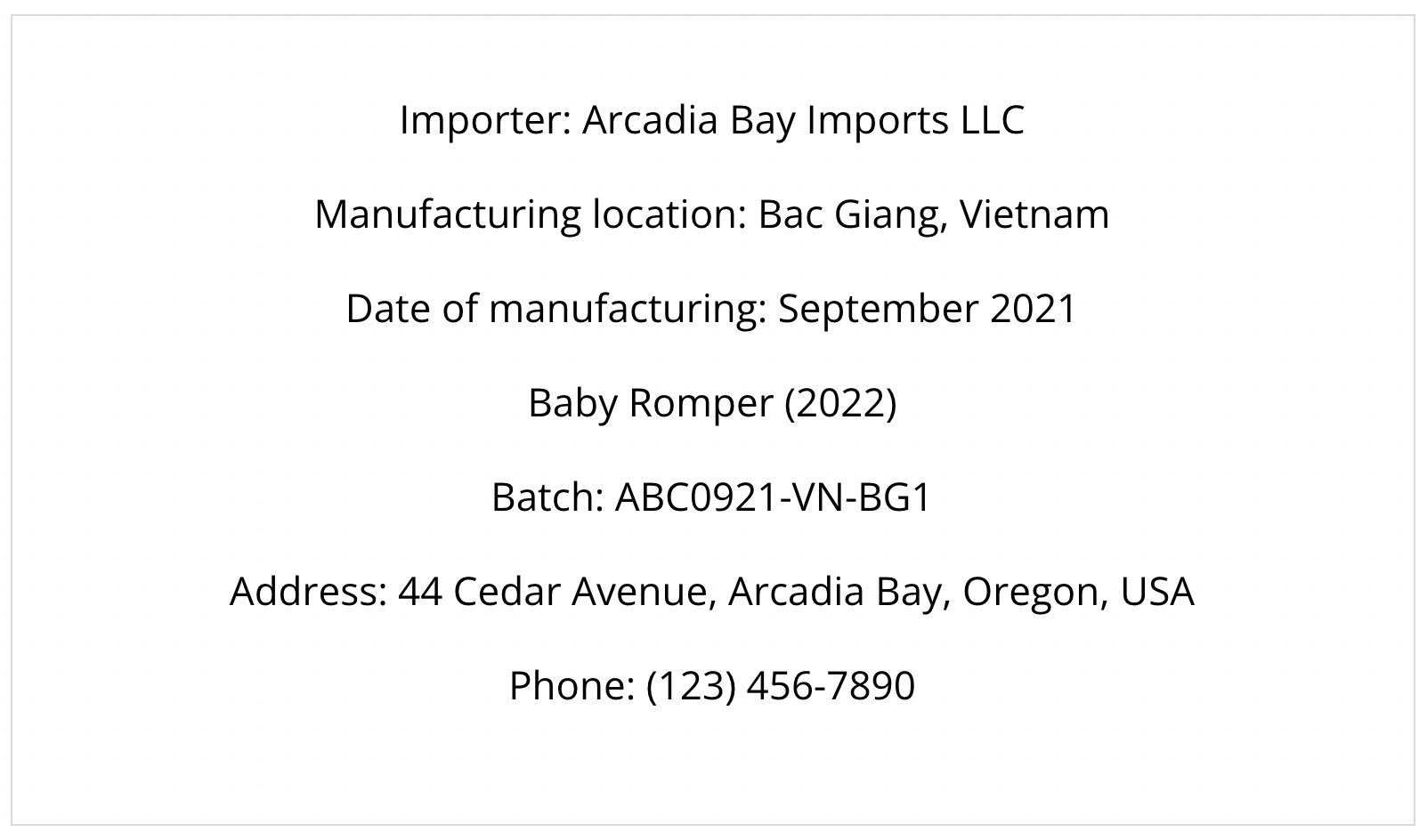 CPSC Labeling Requirements Overview