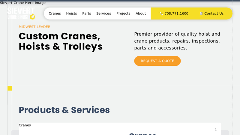 Crane & Hoist Manufacturer