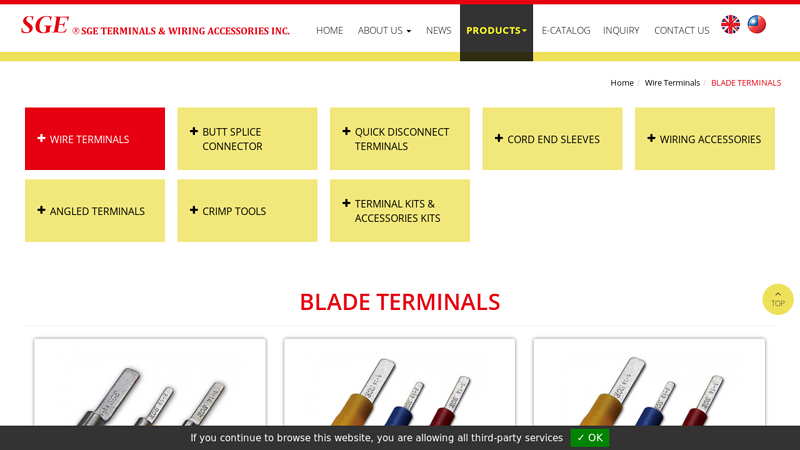 Crimp Blade Terminals