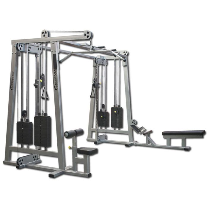 Crossover cable machines for gyms