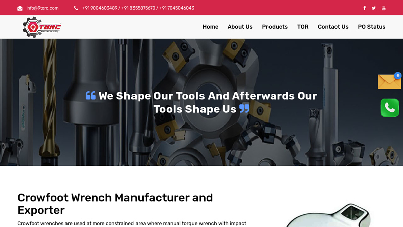 Crowfoot Wrench Manufacturer and Exporter