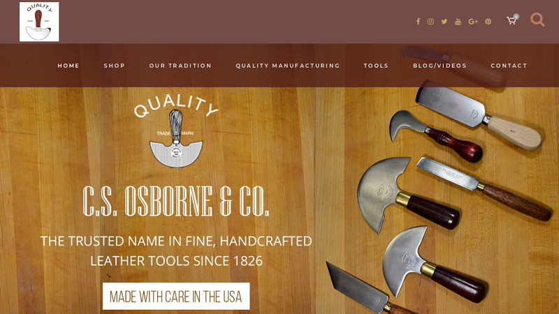CS Osborne Leather Tools