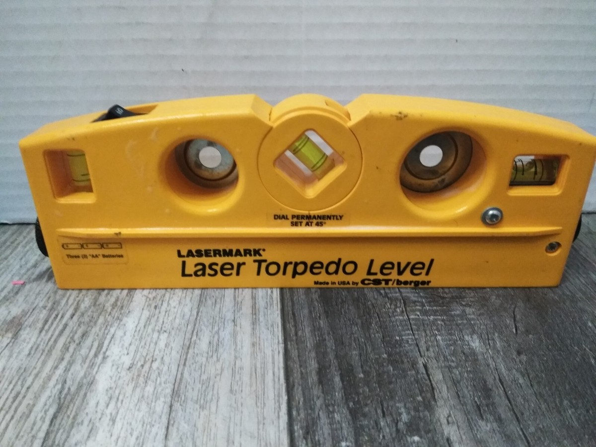 CST/BERGER LASERMARK LASER TORPEDO LEVEL, MADE IN ...