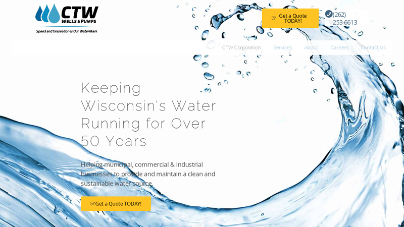CTW Corporation Wells and Pumps