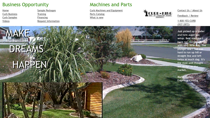Curb Machine