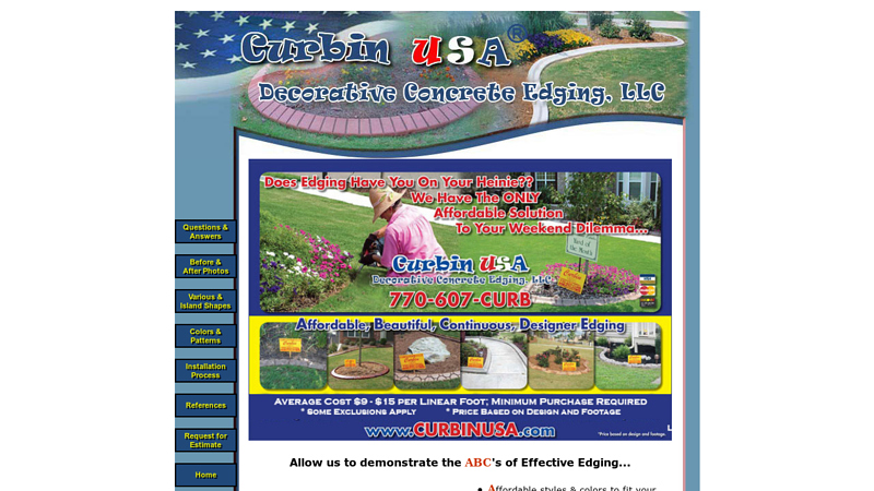 Curbin USA Landscape Curbing