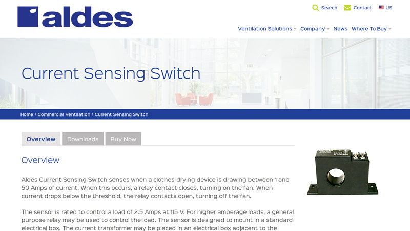 Current Sensing Switch