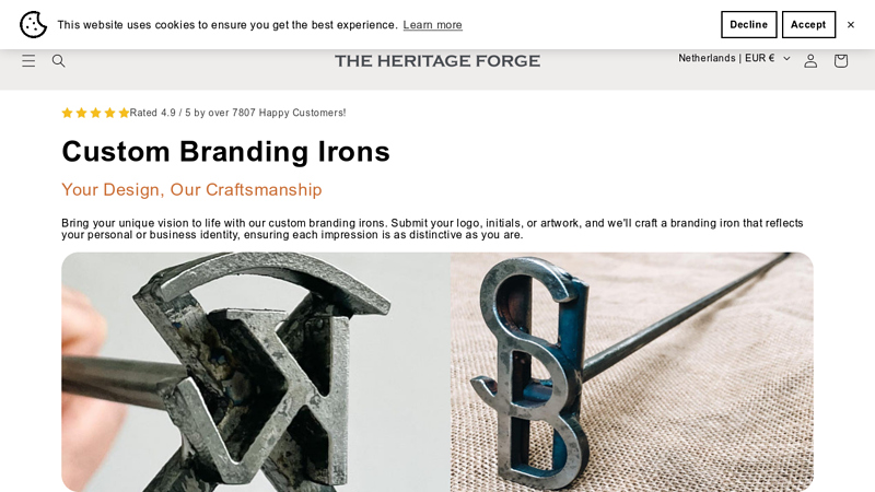 Custom Branding Irons