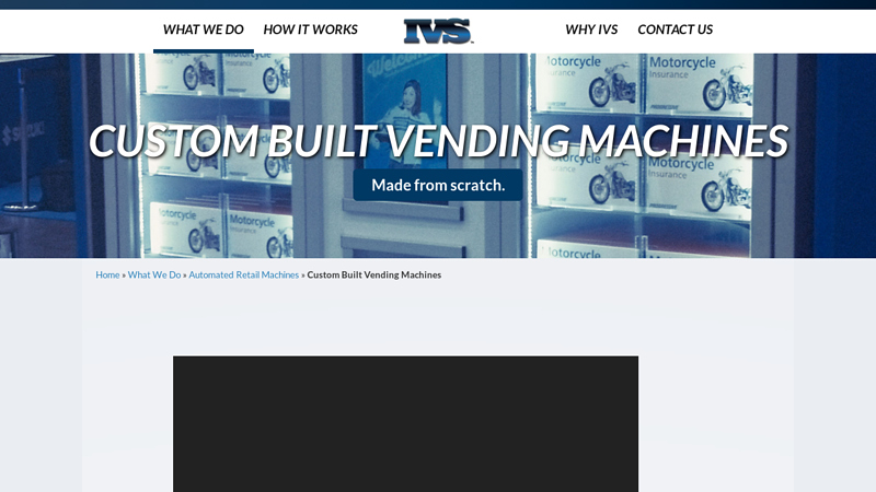 Custom Built Vending Machines