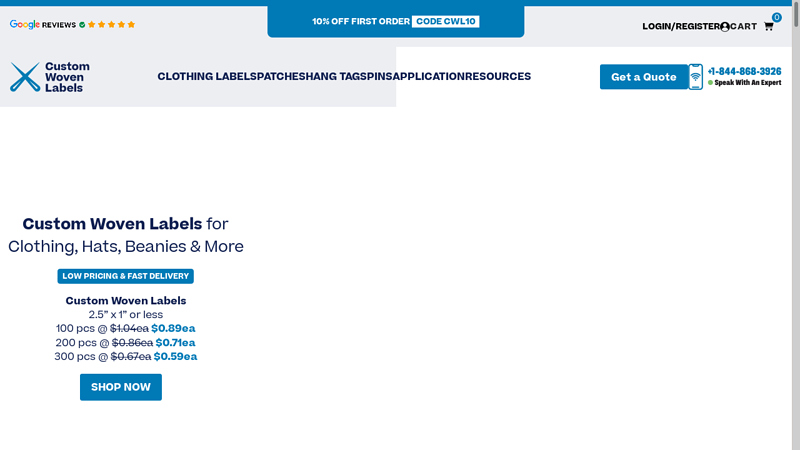 Custom Clothing Labels & Personalized Apparel Tags