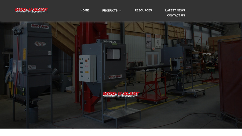 Custom Engineered Sandblasting Cabinets