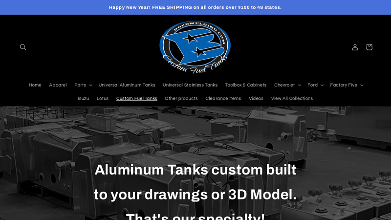 Custom Fuel Tanks