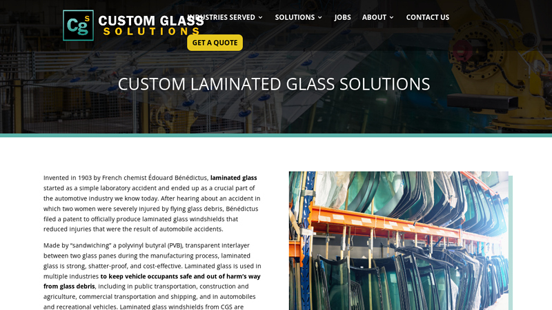 Custom Glass Solutions