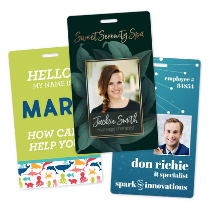 Custom ID Badges and Photo ID Printing