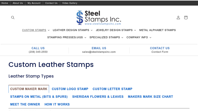 Custom Leather Stamps