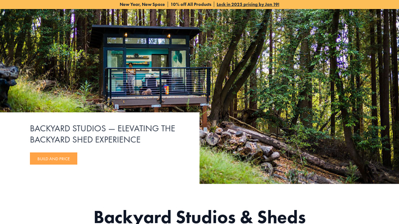 Custom, Prefab Backyard Studios