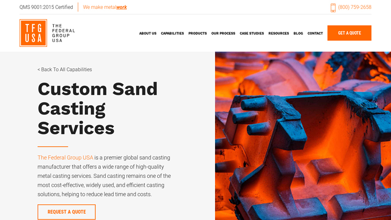Custom Sand Casting Services
