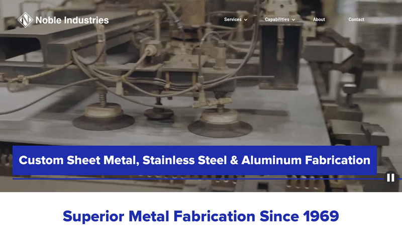 Custom Sheet Metal, Stainless Steel & Aluminum Fabrication