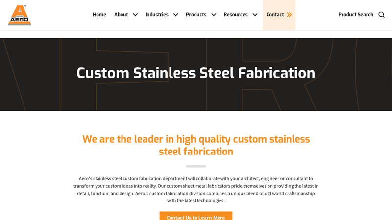Custom Stainless Steel Fabrication