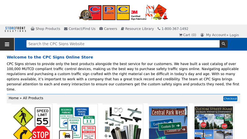 Custom Traffic & Safety Signs