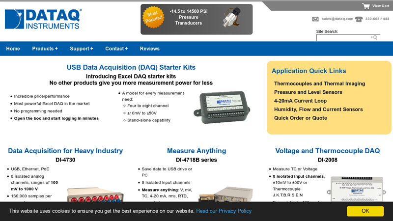 Data Acquisition Products for ANY Application and Budget