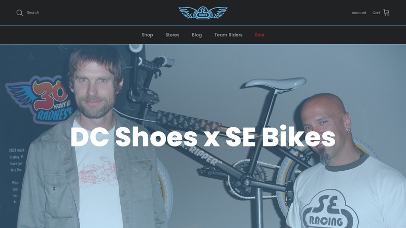 DC Shoes x SE Bikes