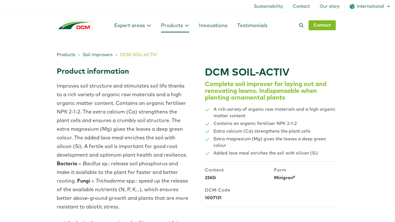 DCM SOIL