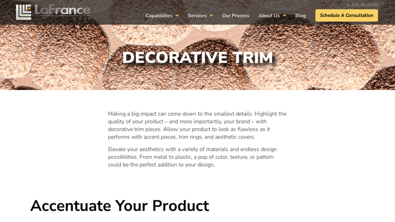 Decorative Metal Trim