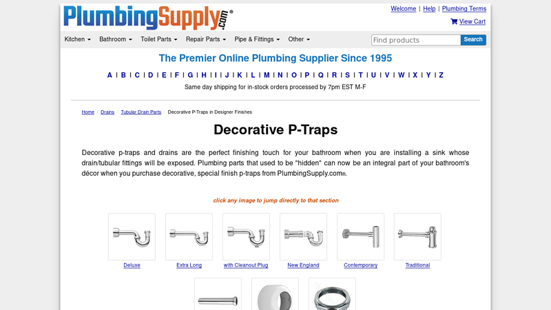 Decorative P