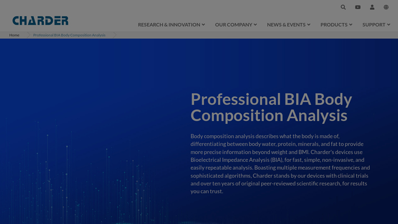 Dedication of Bioelectric Impedance Analysis (BIA)
