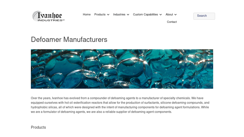 Defoamer Manufacturers
