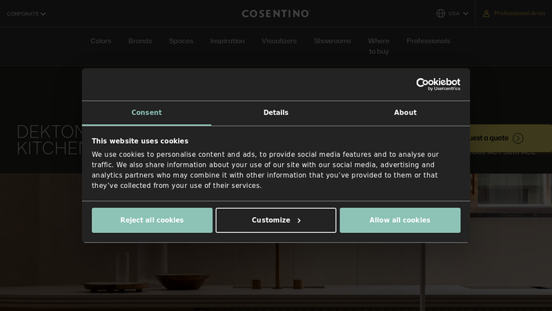 DEKTON KITCHEN COUNTERTOPS