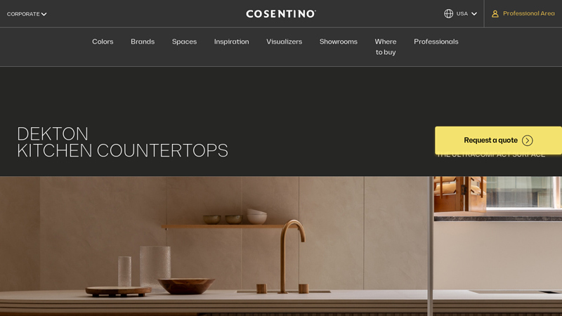 DEKTON KITCHEN COUNTERTOPS