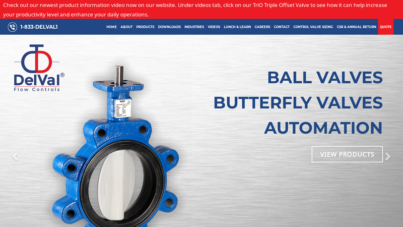 Delval Flow Controls
